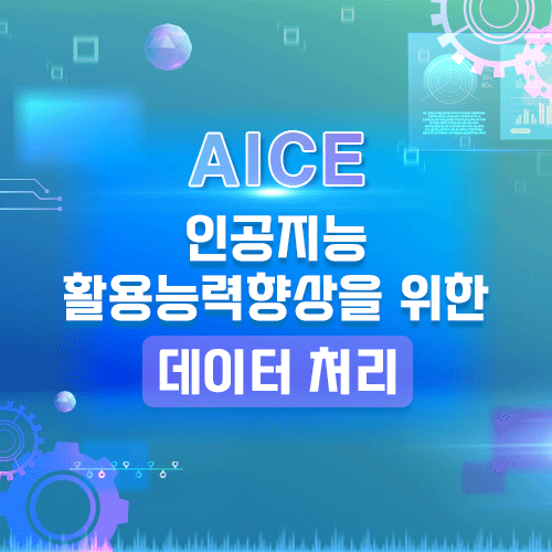 [AICE]인공지능활용능력향상을 위한 데이터 처리