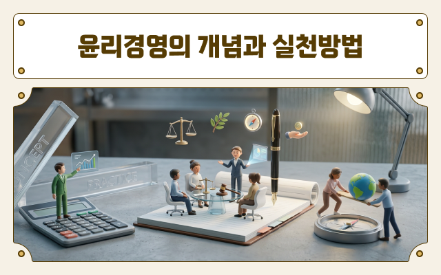 윤리경영의 개념과 실천방법