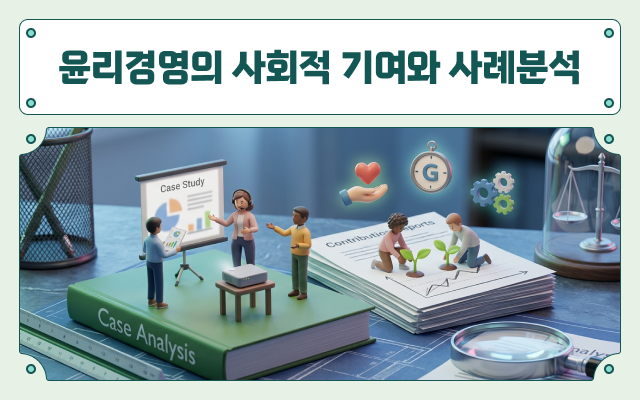 윤리경영의 사회적 기여와 사례분석