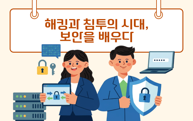 해킹과 침투의 시대, 보안을 배우다